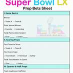 super bowl bet line